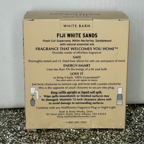 Bath & Body Works Wallflowers Fiji White Sands 2 Pack Refills Nwt - Picture 3 of 4